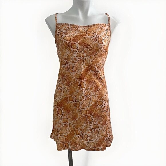 Billabong summer dress Kick Rocks Mango SMALL Off Back Womens NWOT - Picture 9 of 16